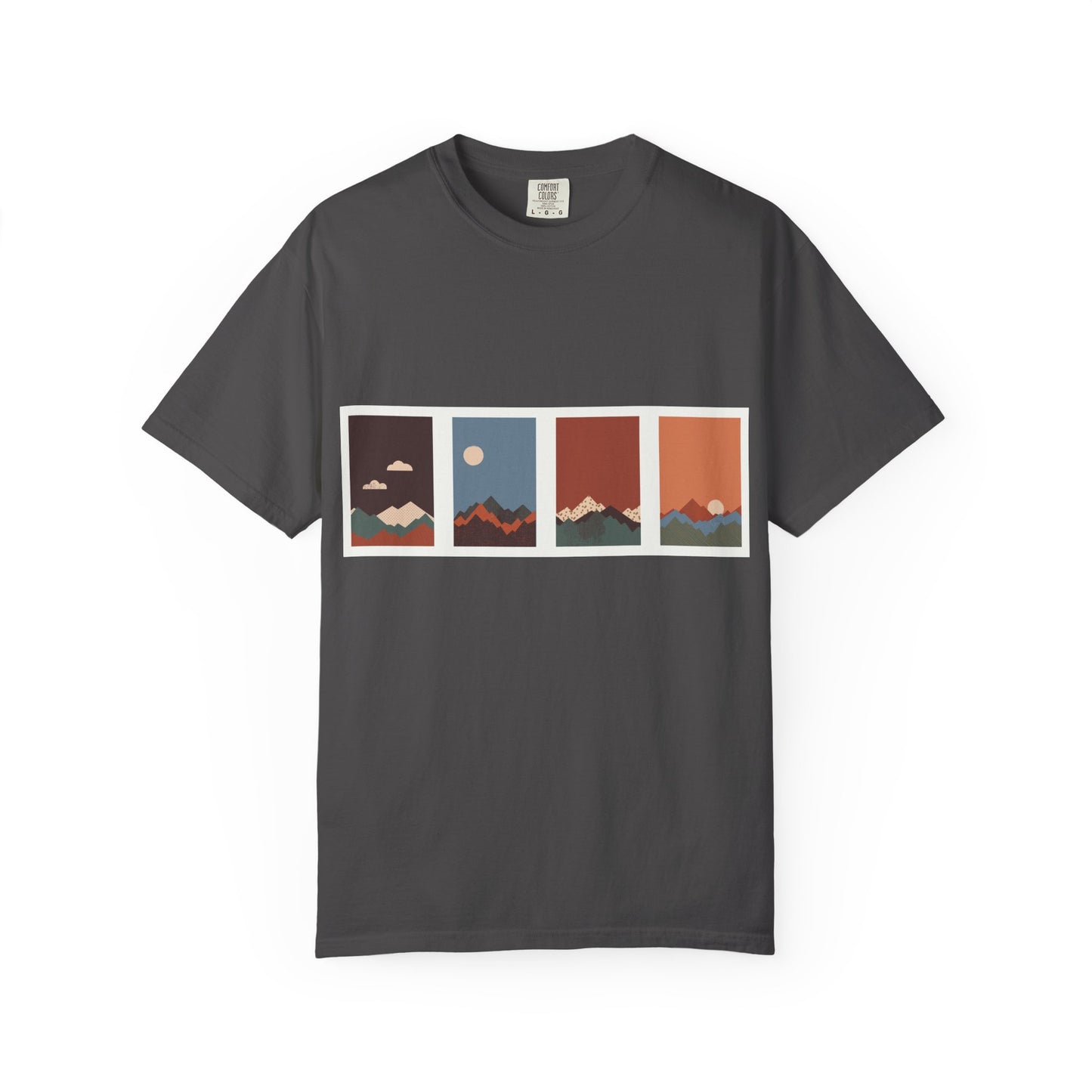 Unisex Mountain Sunset T-Shirt | Cozy Casual Wear, Nature Lover Gift, Travel Tee, Outdoor Adventure Shirt, Hiking Apparel