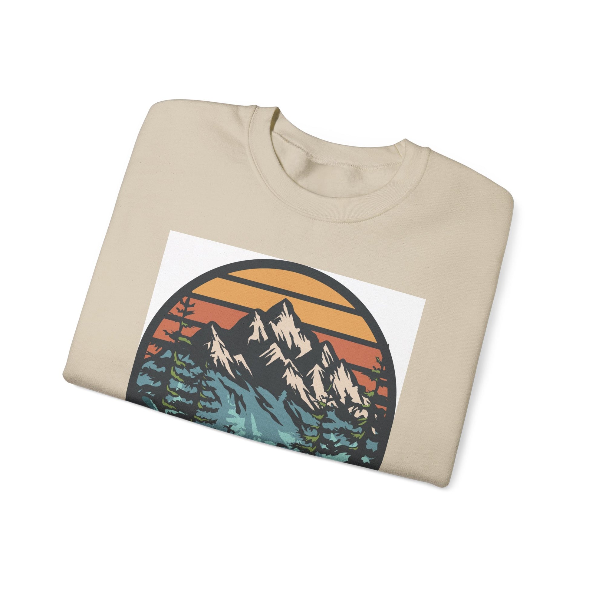 Camping Adventures Unisex Sweatshirt - Cozy Outdoor Gear, Nature Lover Gift, Hiking Apparel, Travel Essential, Campfire Style - MaisonThreadory
