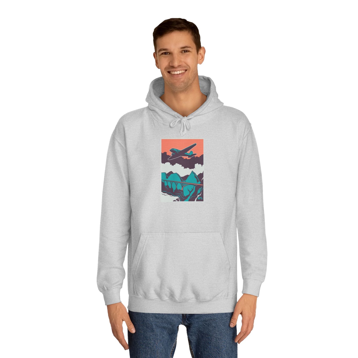 Unisex College Hoodie with Retro Adventure Design | Cozy Sweatshirt for Students, Travel Enthusiasts, Gift Idea, Casual Wear, College [...]