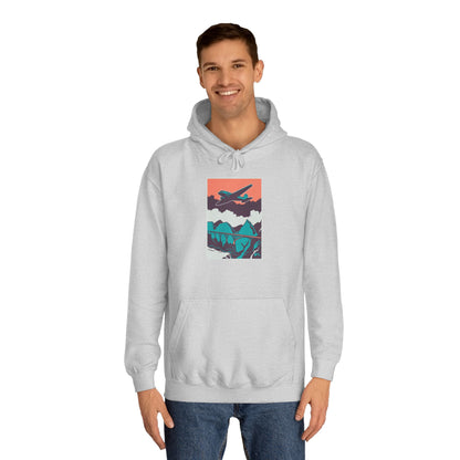 Unisex College Hoodie with Retro Adventure Design | Cozy Sweatshirt for Students, Travel Enthusiasts, Gift Idea, Casual Wear, College [...]