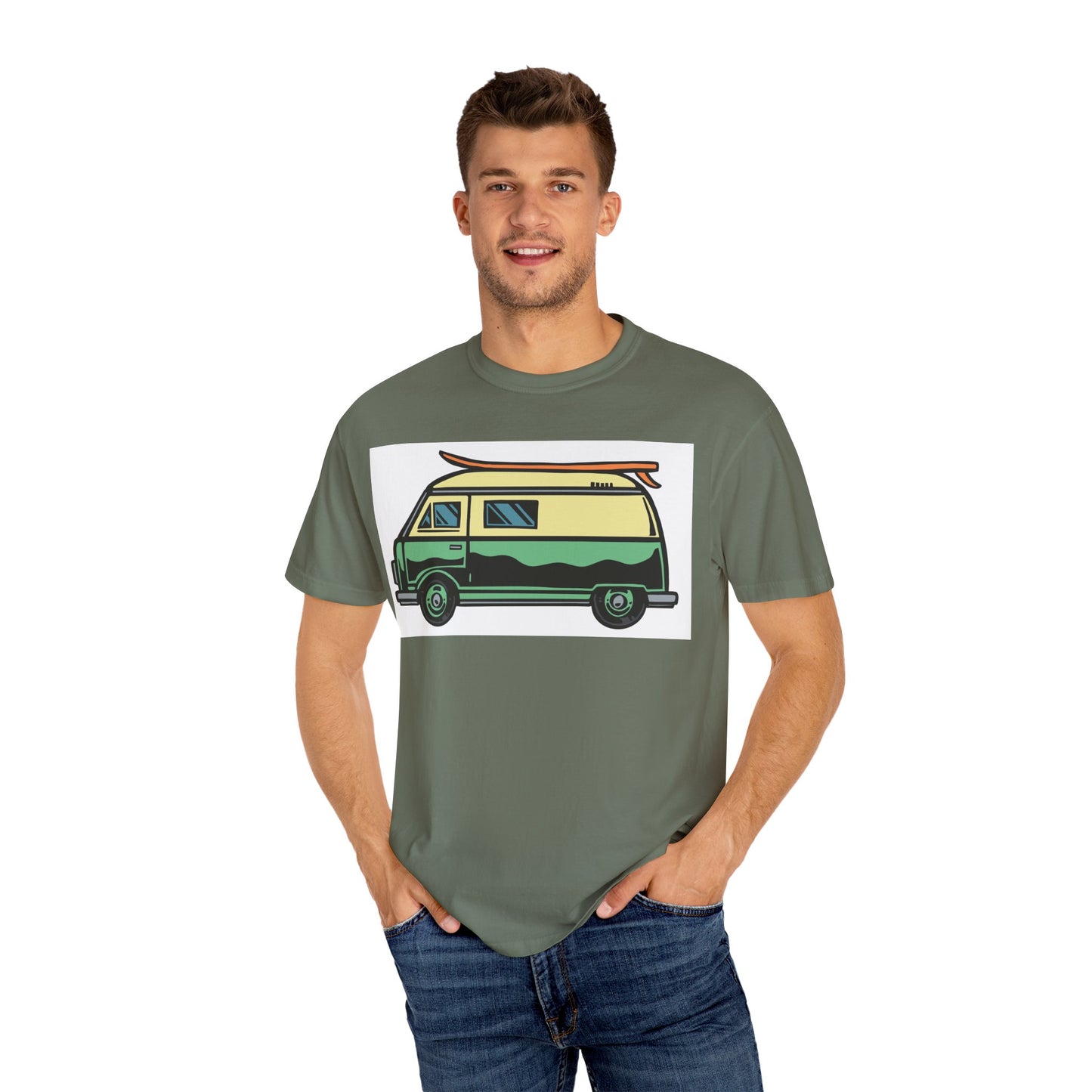 Retro Van Graphic T-Shirt - Perfect for Road Trips, Beach Days, Summer Festivals, Adventure Lovers, Gift for Travelers - MaisonThreadory