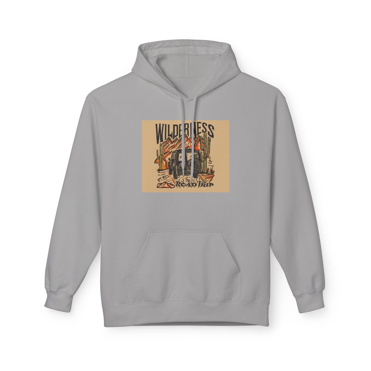 Wilde Bless Fleece Hoodie - Unisex, Cozy Style, Perfect for Casual Wear, Gifts, Outdoor Adventures, Festivals - MaisonThreadory