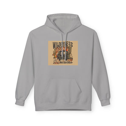 Wilde Bless Fleece Hoodie - Unisex, Cozy Style, Perfect for Casual Wear, Gifts, Outdoor Adventures, Festivals - MaisonThreadory