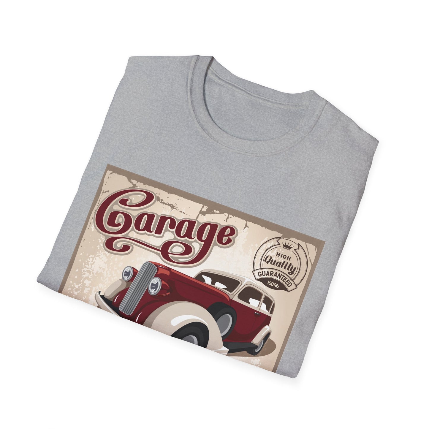 Vintage Garage Service T-Shirt, Car Lover Gift, Classic Auto Enthusiast Tee, Dad Father's Day Gift, Retro Automotive Apparel