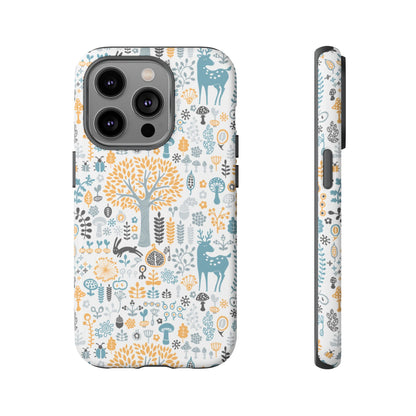 Nature-Inspired Phone Case, Durable Protective Cover, Bohemian Phone Accessory, Symbol of Strength, Eco-Friendly Gift