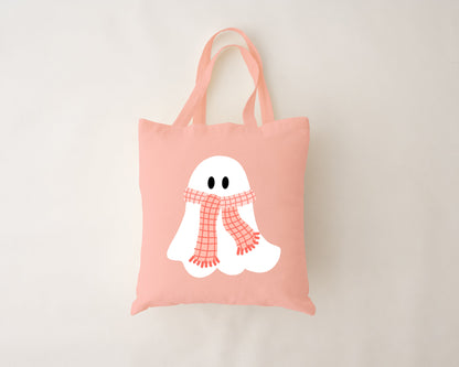 Sac réutilisable rose - Fantôme frileux