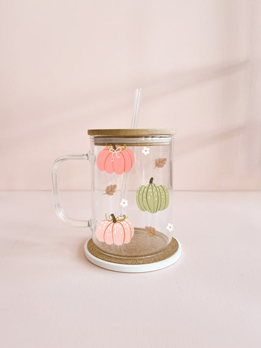 Tasse boho 17oz - Citrouilles