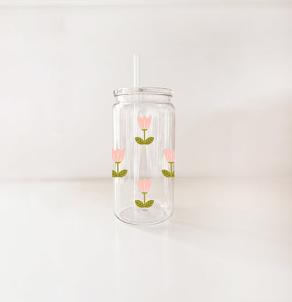 Verre en plastique 16oz - PRINTEMPS