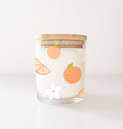 Bougie réutilisable - Clémentine 8oz