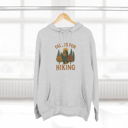 Cozy Hiking Hoodie - Fall Is For Hiking, Perfect Gift for Nature Lovers, Outdoor Apparel, Autumn Style, Unisex Sweatshirt - MaisonThreadory