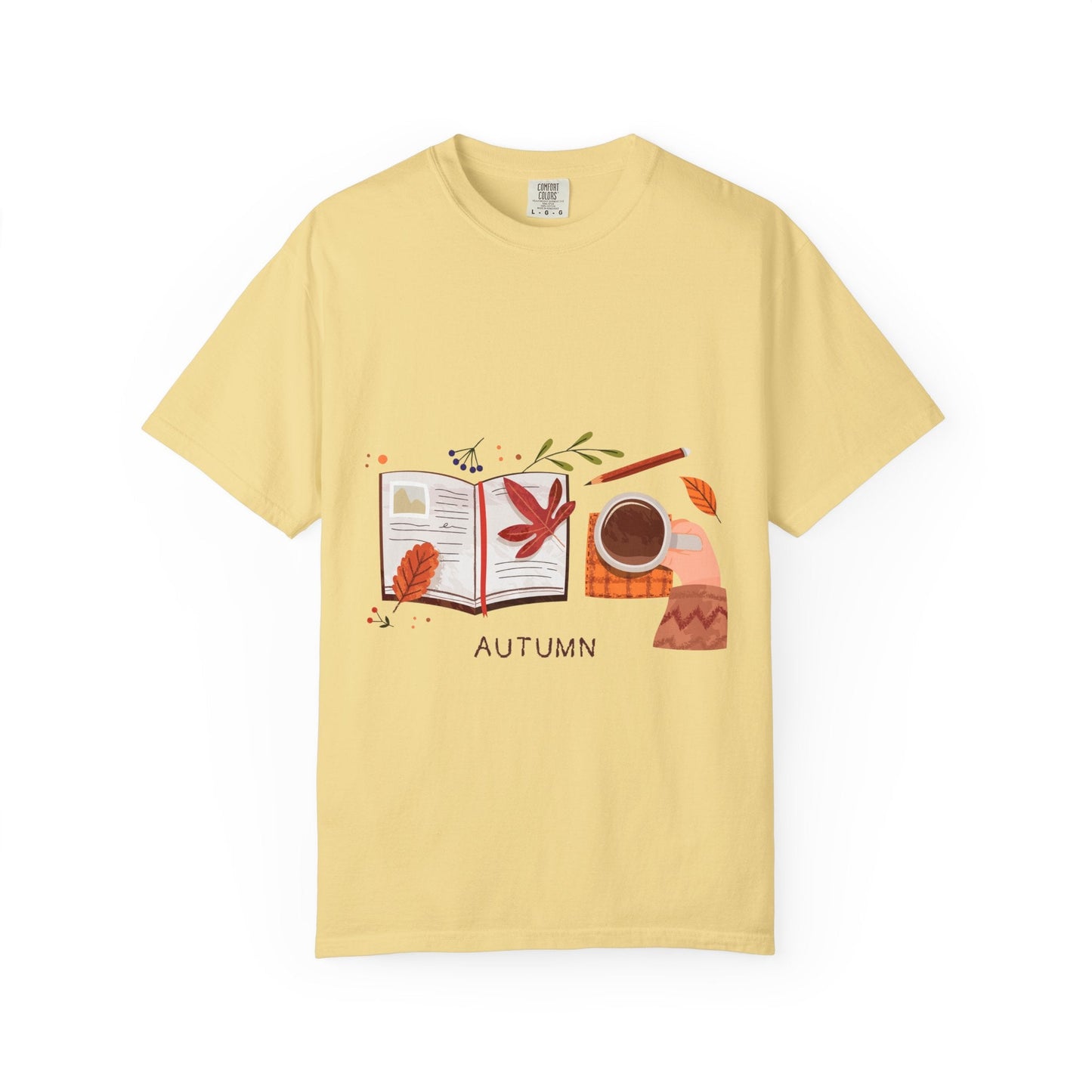 Autumn - Themed Unisex T-Shirt - Cozy Fall Tee, Perfect Gift for Thanksgiving, Casual Everyday Wear, Seasonal Fashion, Pumpkin Spice Vibes - MaisonThreadory