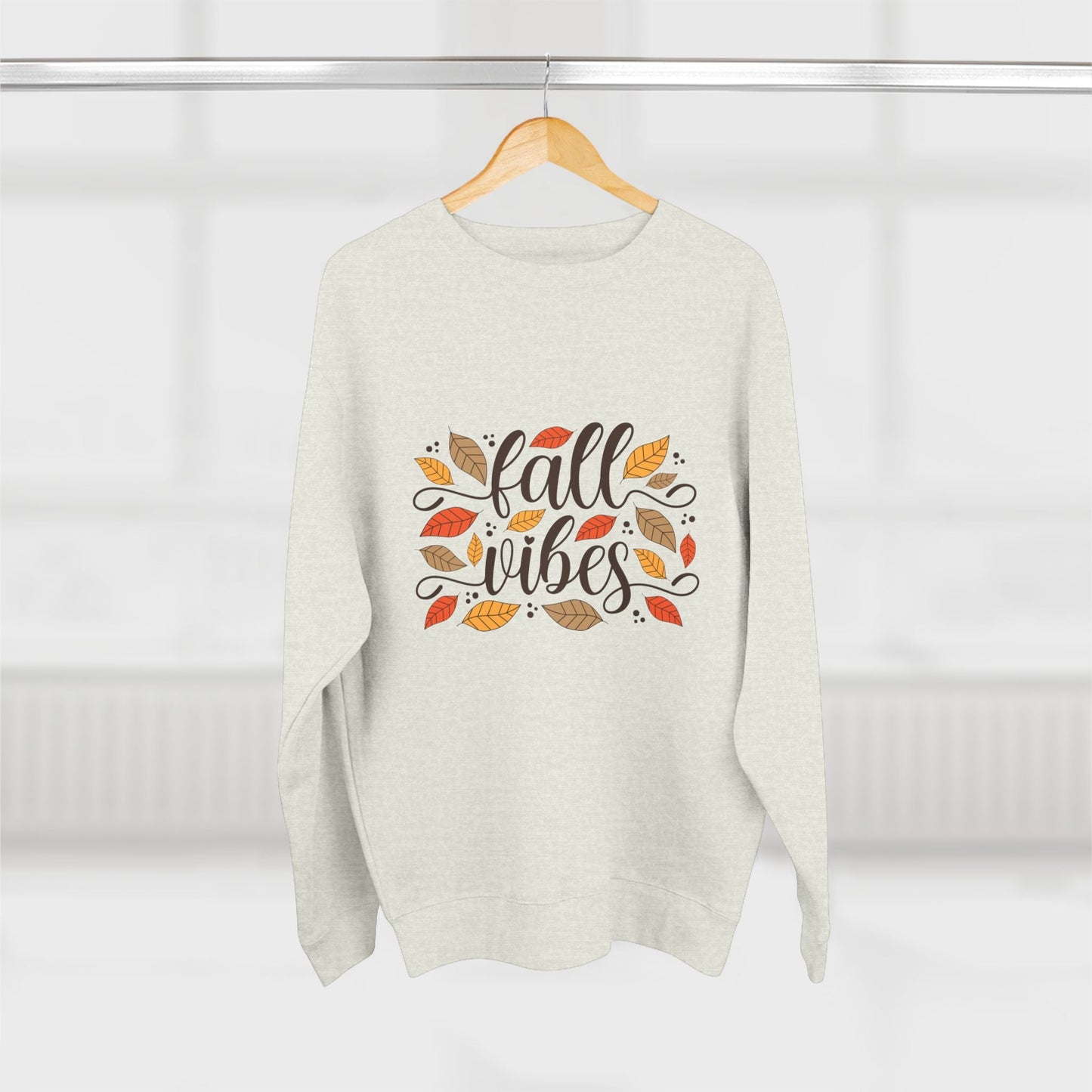 Cozy Fall Vibes Sweatshirt | Unisex Crewneck | Perfect for Autumn, Harvest Festivals, Casual Wear, Thanksgiving, Gift for Her - MaisonThreadory