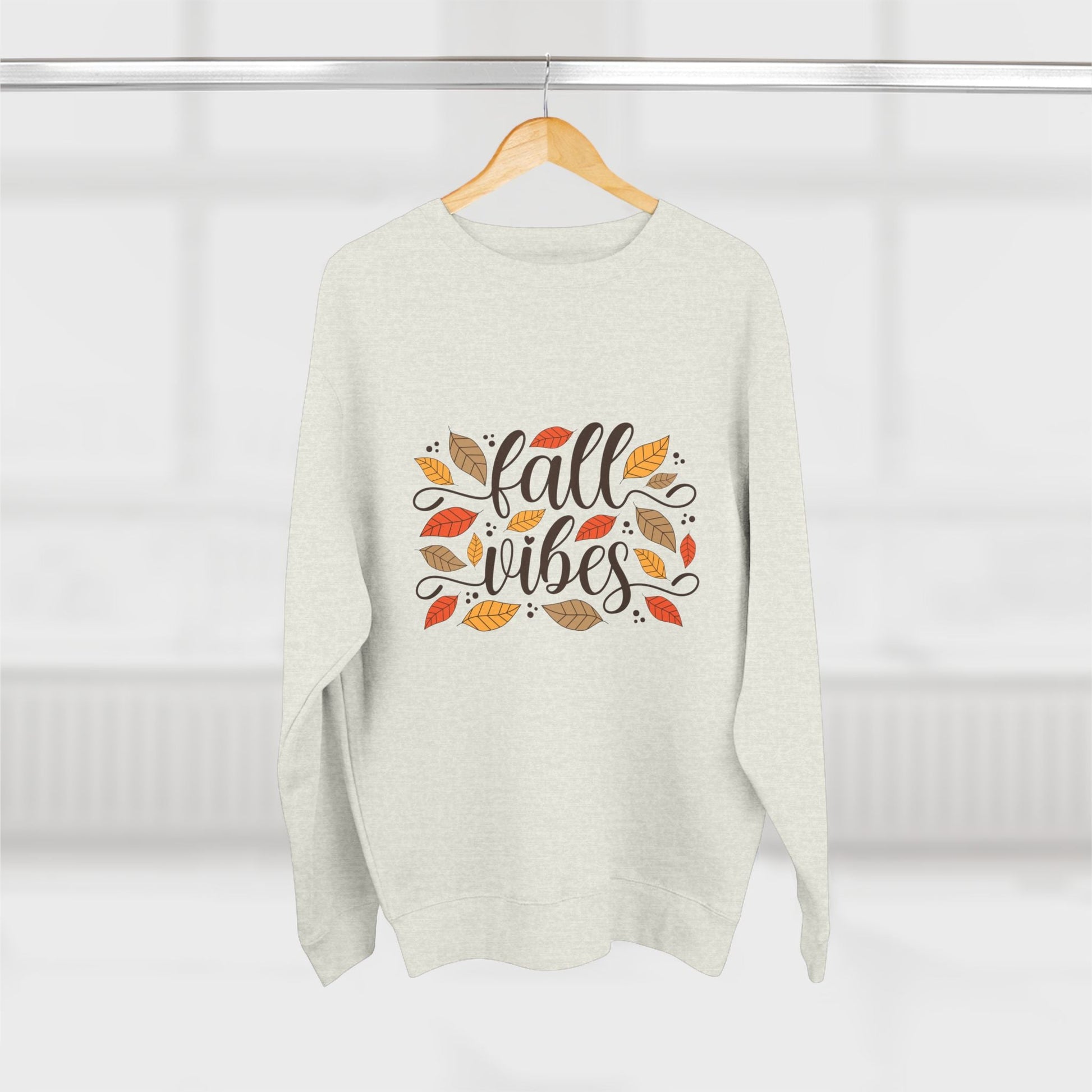 Cozy Fall Vibes Sweatshirt | Unisex Crewneck | Perfect for Autumn, Harvest Festivals, Casual Wear, Thanksgiving, Gift for Her - MaisonThreadory