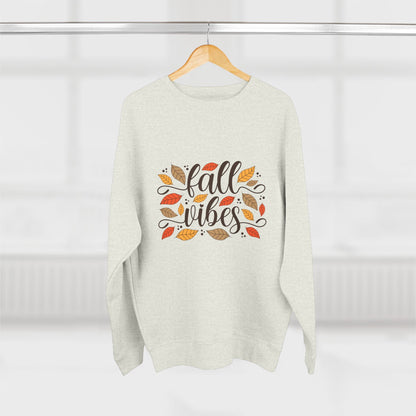 Cozy Fall Vibes Sweatshirt | Unisex Crewneck | Perfect for Autumn, Harvest Festivals, Casual Wear, Thanksgiving, Gift for Her - MaisonThreadory