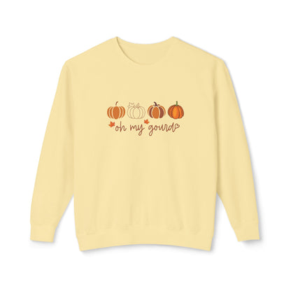 Fall Pumpkin Sweatshirt, Cozy Crewneck Sweater, Perfect for Autumn, Halloween, Thanksgiving Gift, Unisex Casual Fashion - MaisonThreadory