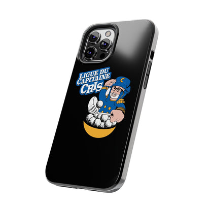 Ligue du Capitaine Cris Tough Phone Cases | Unique Gift for Sports Fans, Durable Protection, Fun & Stylish Design, Baseball Lover's [...] - MaisonThreadory