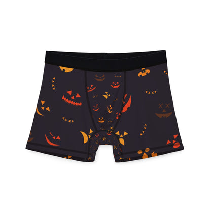 Halloween Men's Boxers, Spooky Print Underwear, Unique Gift for Him, Fun and Festive Boxer Briefs, Comfortable Loungewear - MaisonThreadory