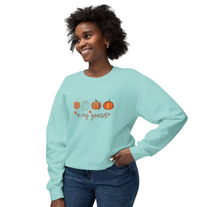 Fall Pumpkin Sweatshirt, Cozy Crewneck Sweater, Perfect for Autumn, Halloween, Thanksgiving Gift, Unisex Casual Fashion - MaisonThreadory