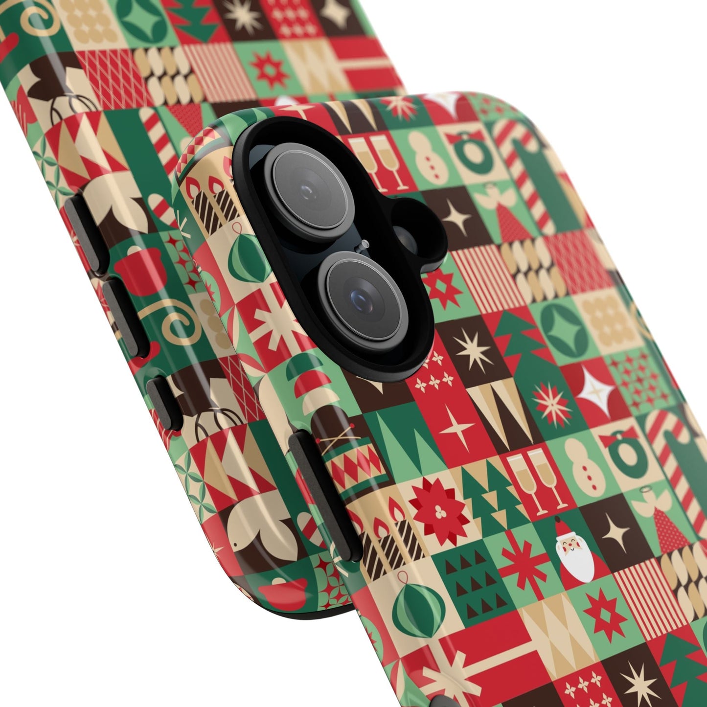 Festive Phone Case - Holiday Patterns - MaisonThreadory