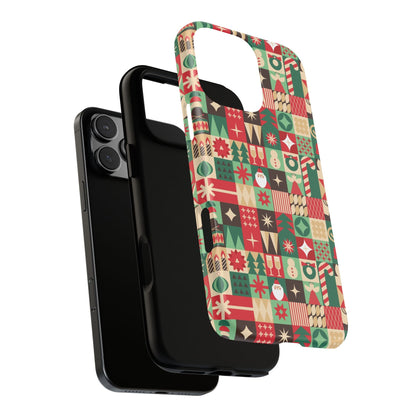 Festive Phone Case - Holiday Patterns - MaisonThreadory