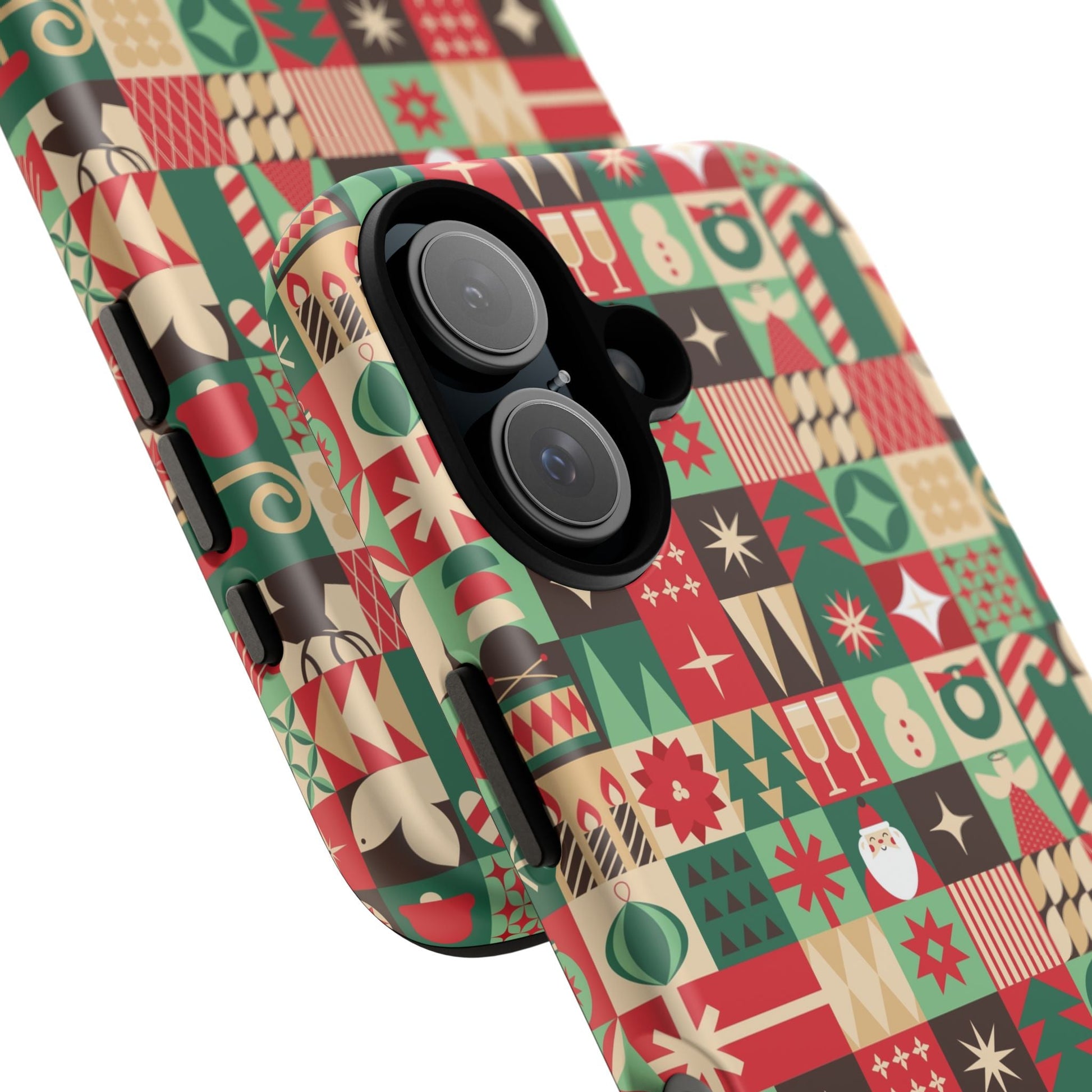 Festive Phone Case - Holiday Patterns - MaisonThreadory