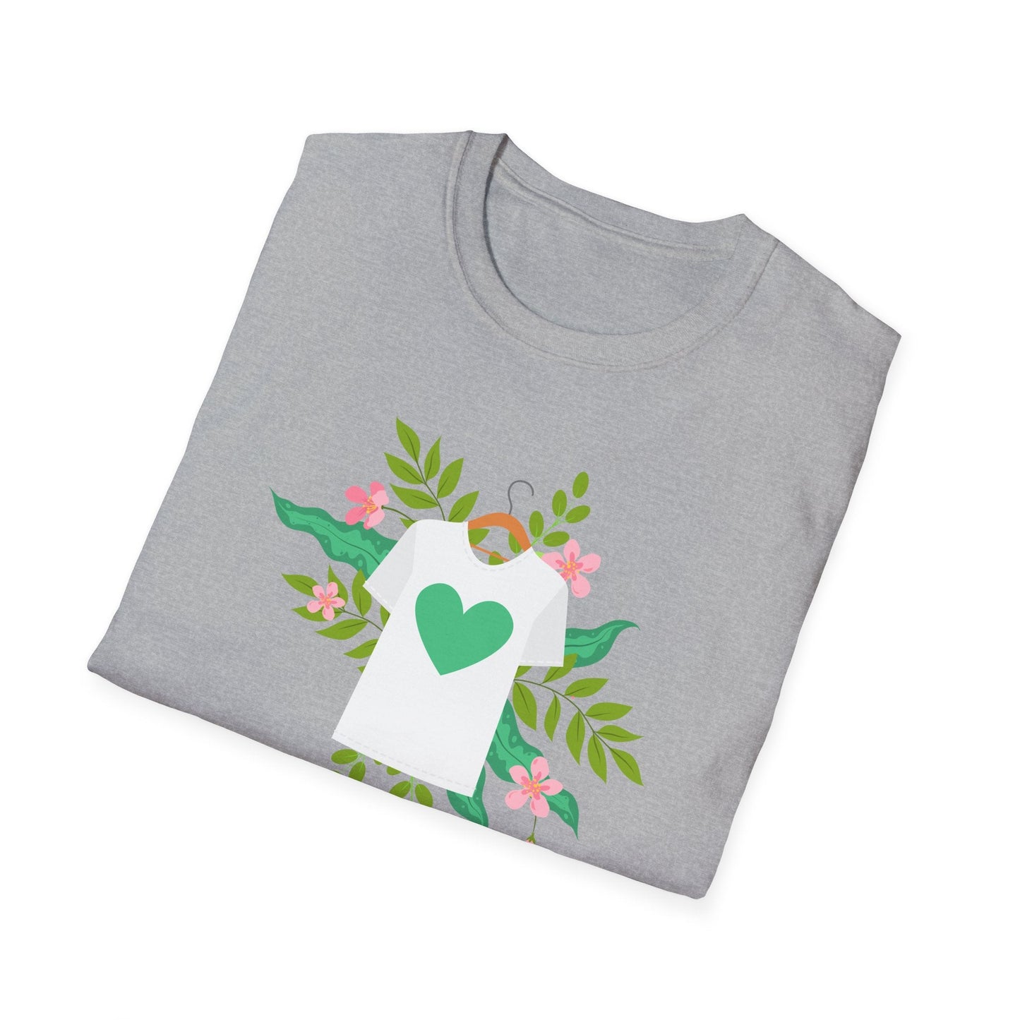 Botanical Love T-Shirt, Floral Graphic Tee, Nature Lover Shirt, Spring Apparel, Eco - Friendly Gift - MaisonThreadory