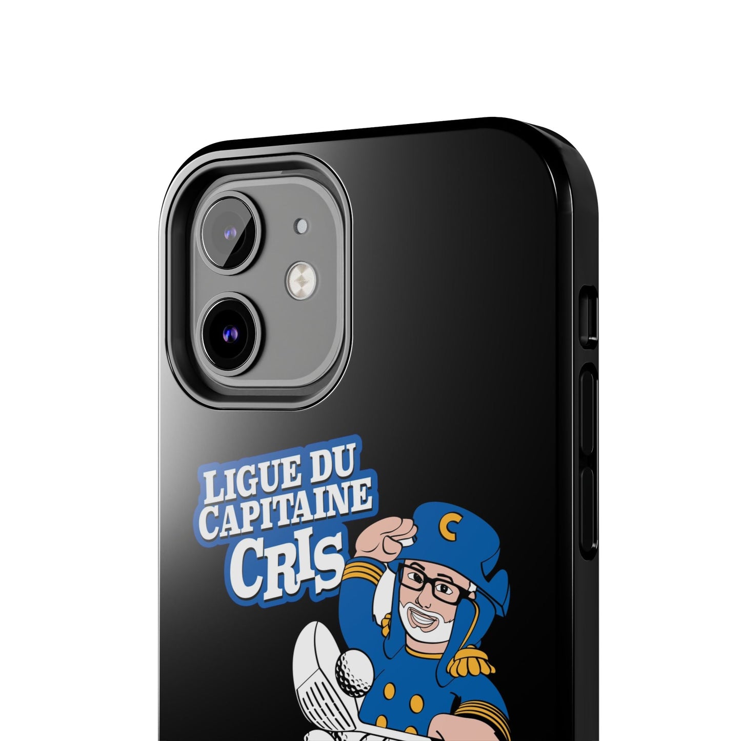 Ligue du Capitaine Cris Tough Phone Cases | Unique Gift for Sports Fans, Durable Protection, Fun & Stylish Design, Baseball Lover's [...] - MaisonThreadory
