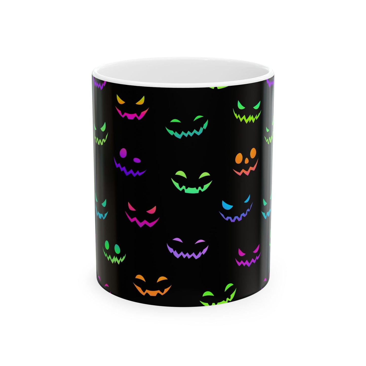 Spooky Halloween Mug, Halloween Coffee Cup, Cute Scary Mug, Perfect for Fall Decor, Unique Gift for Monster Lovers - MaisonThreadory
