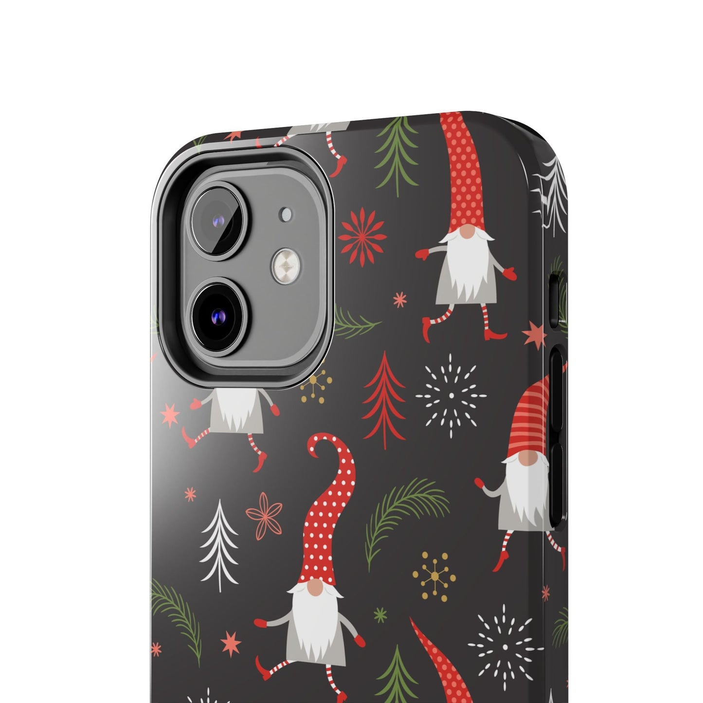 Gnomes & Holiday Cheer Tough Phone Cases, Cute Phone Accessories, Holiday Gift, Gnome Phone Cover, Festive Phone Protection, Winter Decor - MaisonThreadory