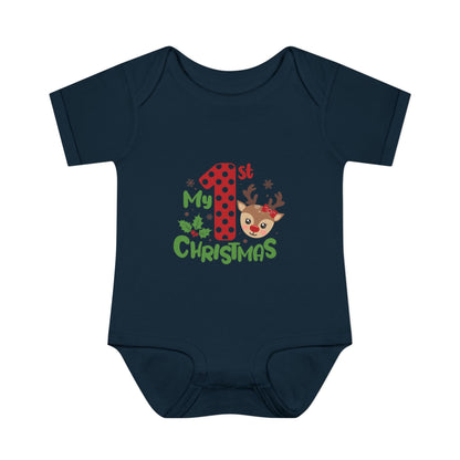 Infant Baby Rib Bodysuit - MaisonThreadory