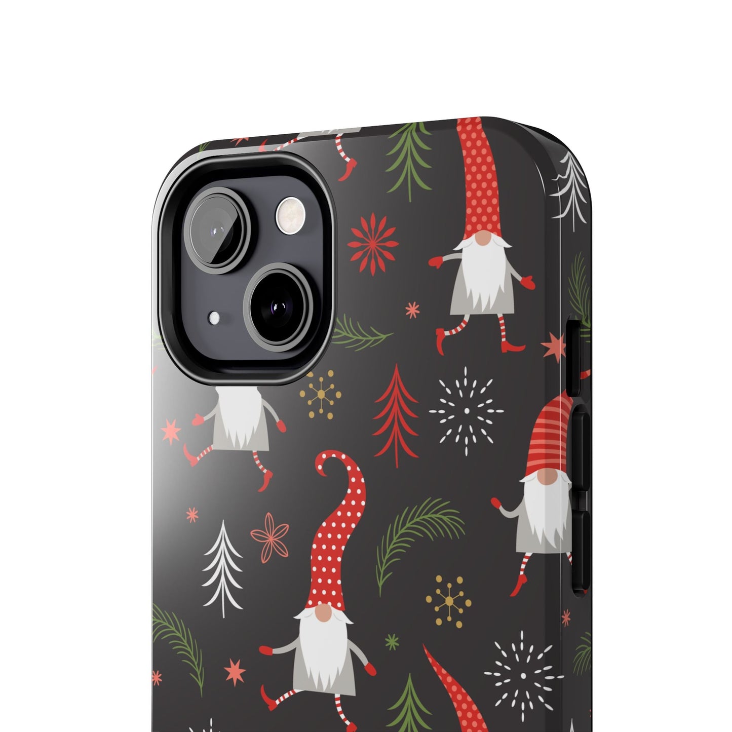 Gnomes & Holiday Cheer Tough Phone Cases, Cute Phone Accessories, Holiday Gift, Gnome Phone Cover, Festive Phone Protection, Winter Decor - MaisonThreadory