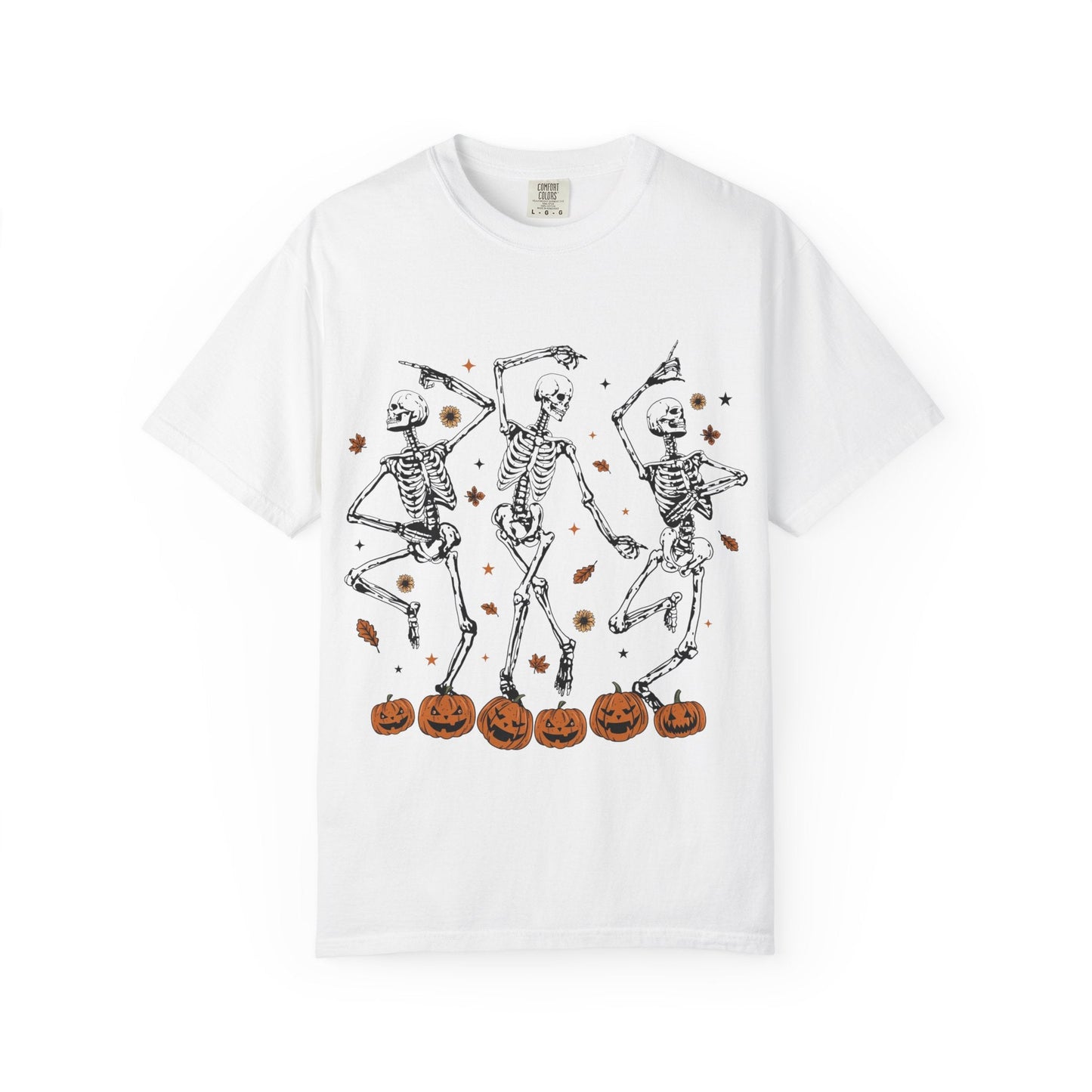 Spooky Skeleton Dance T-Shirt | Halloween, Fall Fashion, Unisex Tee, Graphic Shirt, Casual Wear - MaisonThreadory