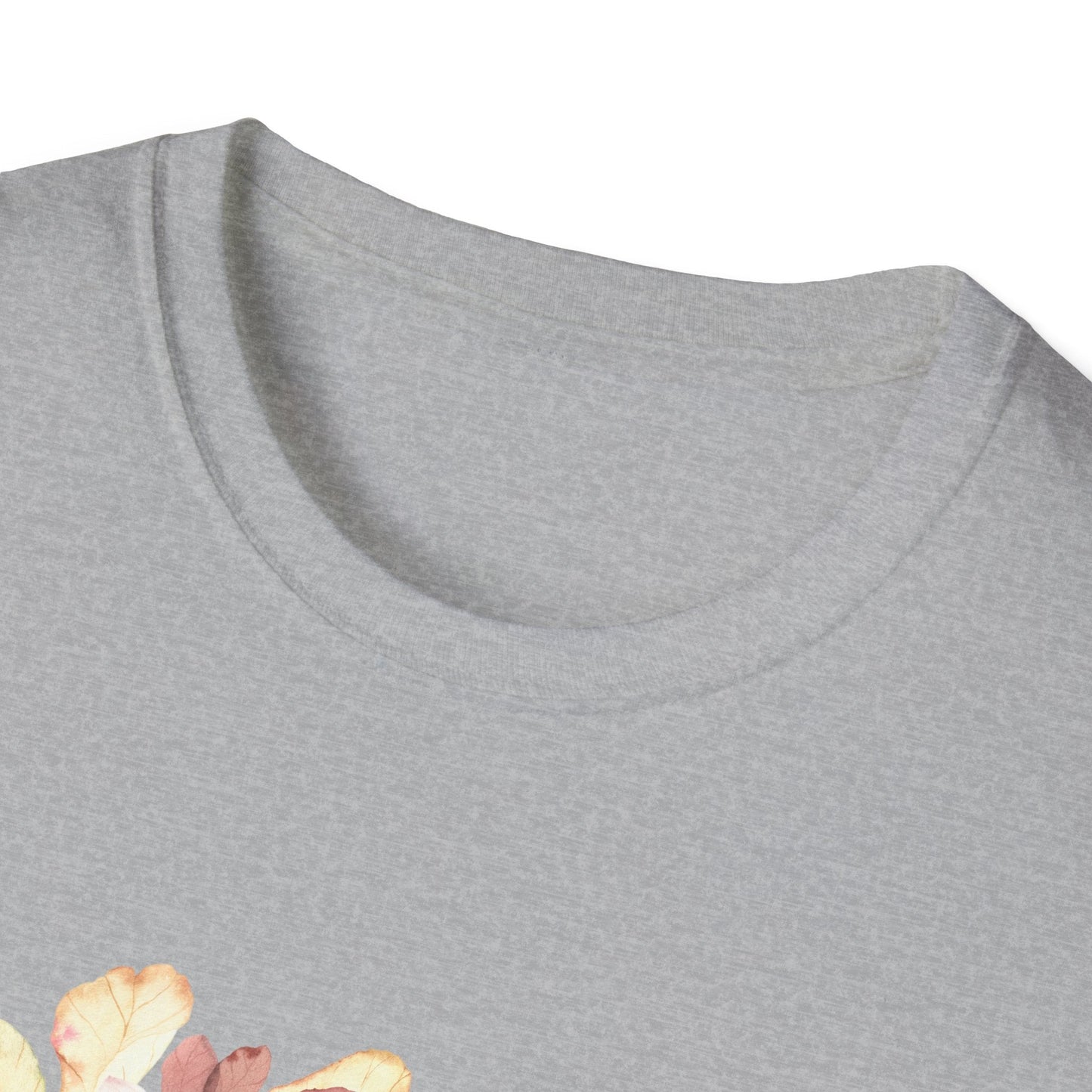 Fall Floral T-Shirt - Hello Fall Unisex Tee, Autumn Apparel, Seasonal Outfit, Cozy Gift, Trendy T-Shirt, Celebrate Harvest - MaisonThreadory