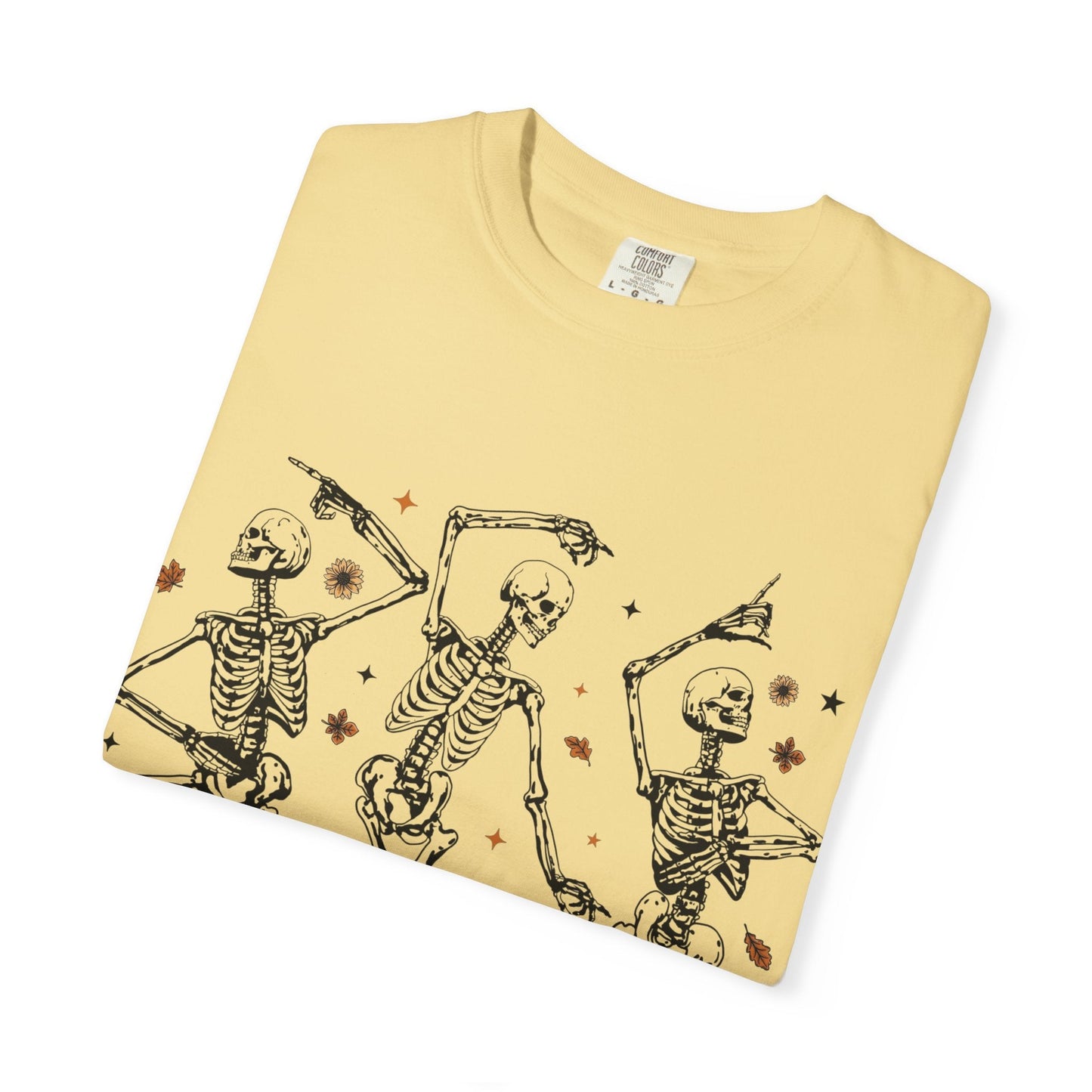 Spooky Skeleton Dance T-Shirt | Halloween, Fall Fashion, Unisex Tee, Graphic Shirt, Casual Wear - MaisonThreadory