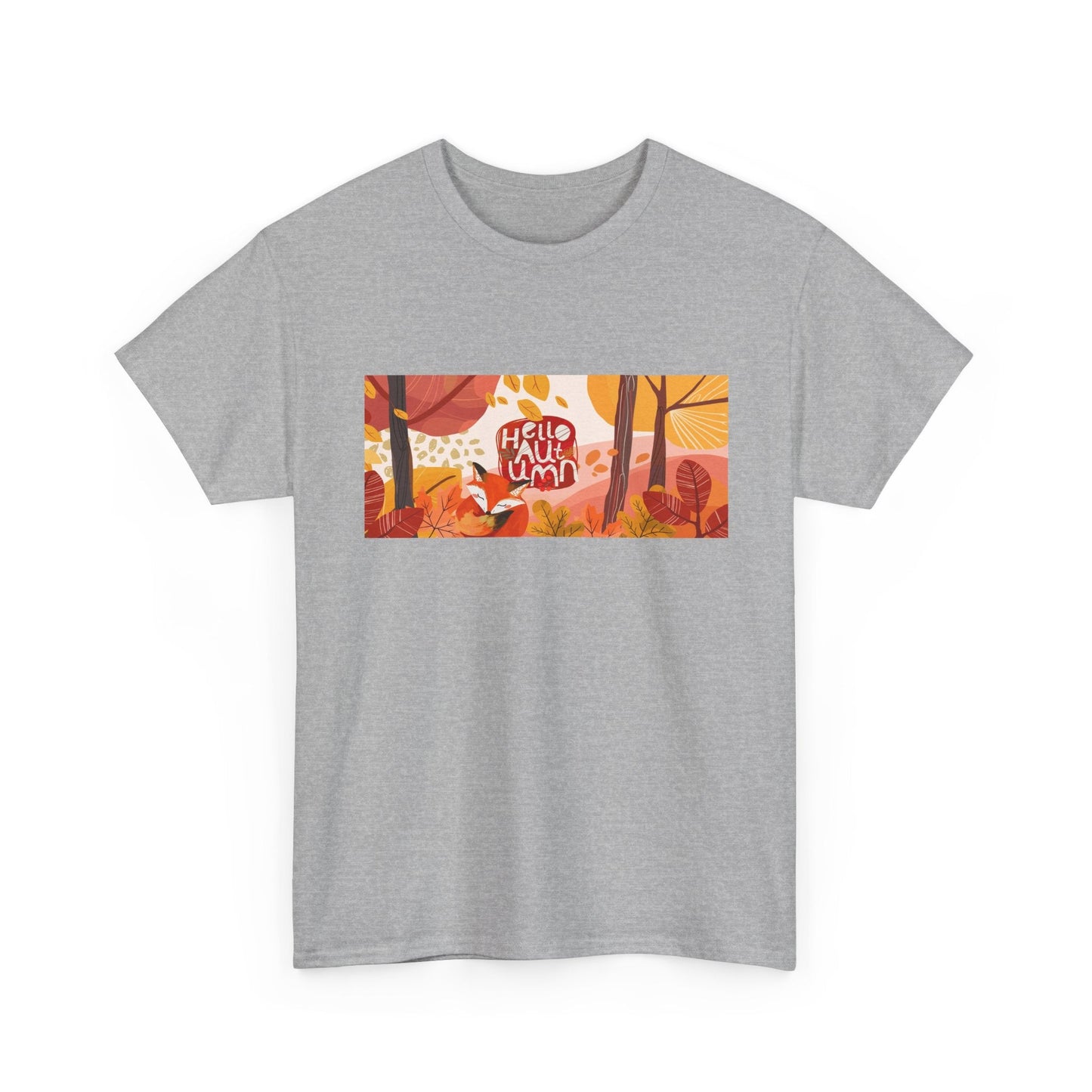 Autumn Vibes Tee, Cozy Fall Shirt, Unisex Harvest Cotton Tee, Seasonal Outfit, Perfect for Thanksgiving, Gifts for Nature Lovers - MaisonThreadory