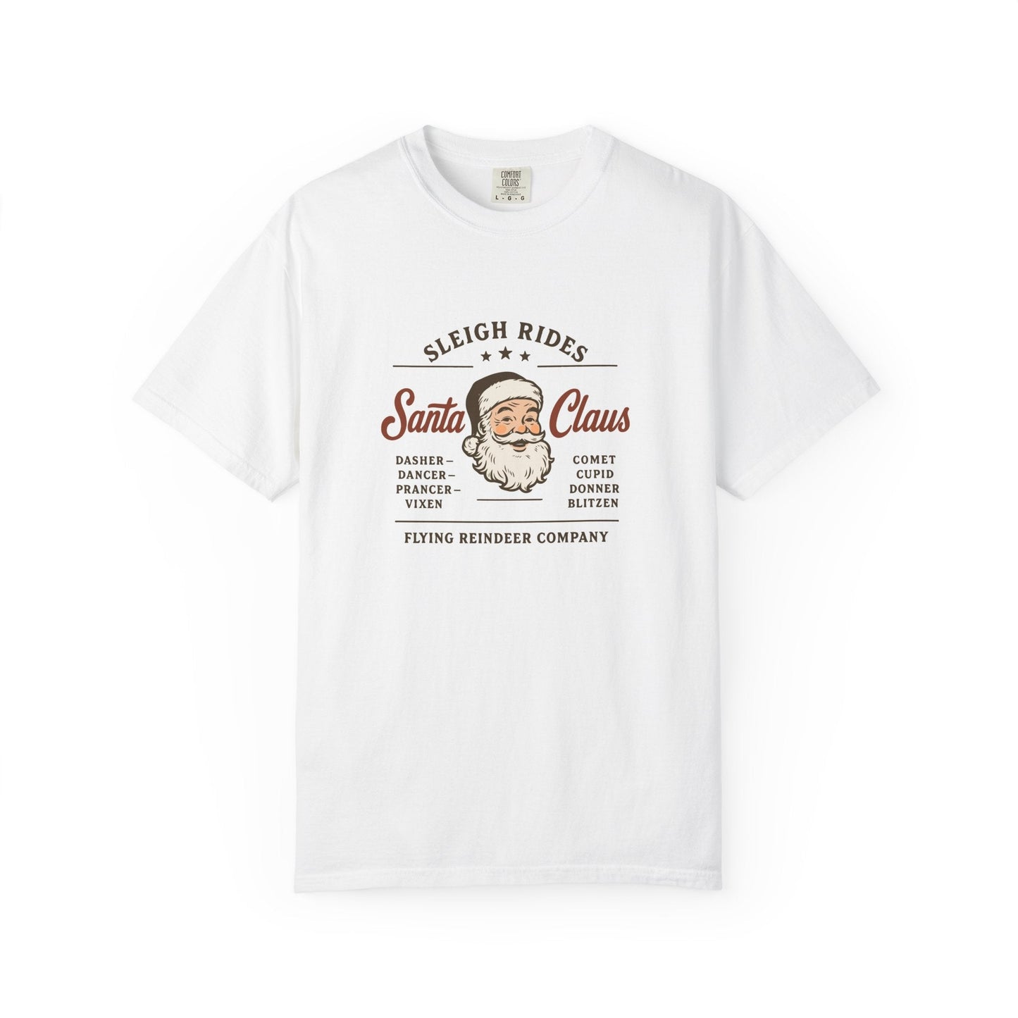 Santa Claus Sleigh Rides T-Shirt - MaisonThreadory