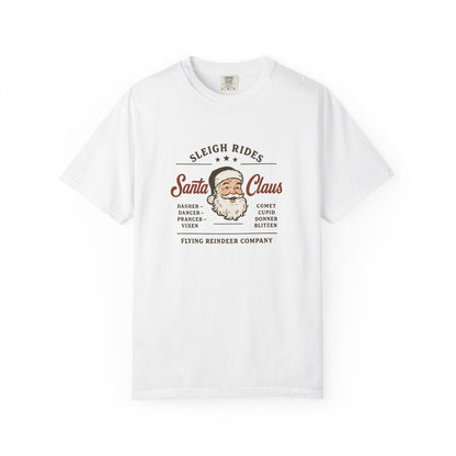 Santa Claus Sleigh Rides T-Shirt - MaisonThreadory