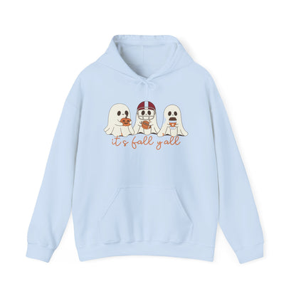 Fall - Themed Hooded Sweatshirt, Cozy Fall Hoodie, Unisex Halloween Apparel, Autumn Fashion Sweatshirt, Perfect Halloween Gift - MaisonThreadory