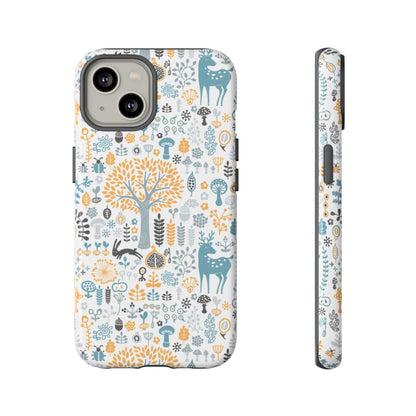 Nature - Inspired Phone Case, Durable Protective Cover, Bohemian Phone Accessory, Symbol of Strength, Eco - Friendly Gift - MaisonThreadory