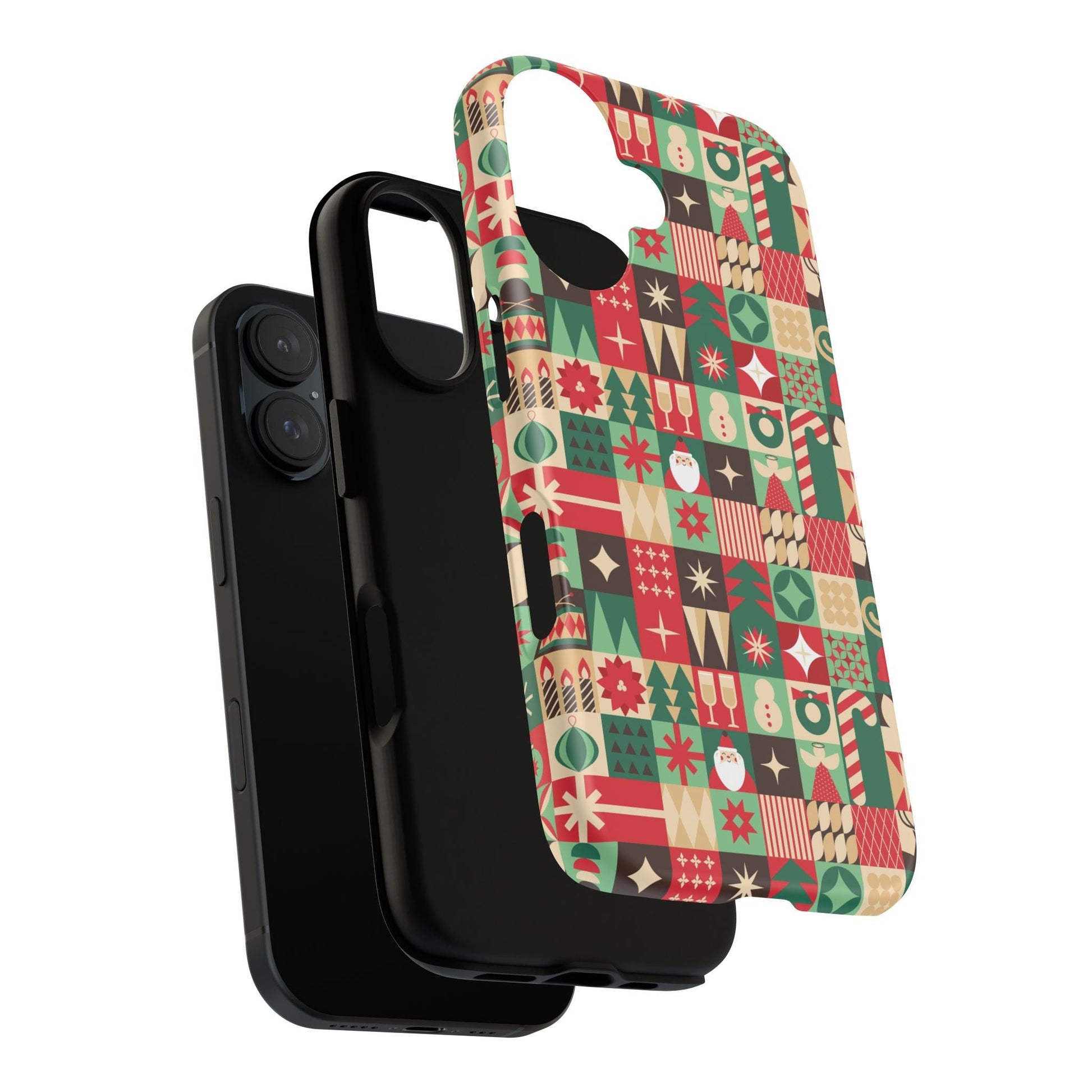 Festive Phone Case - Holiday Patterns - MaisonThreadory