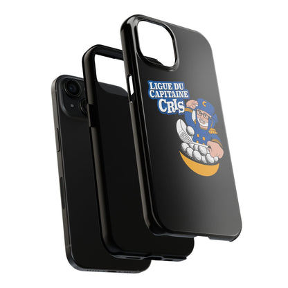 Ligue du Capitaine Cris Tough Phone Cases | Unique Gift for Sports Fans, Durable Protection, Fun & Stylish Design, Baseball Lover's [...] - MaisonThreadory
