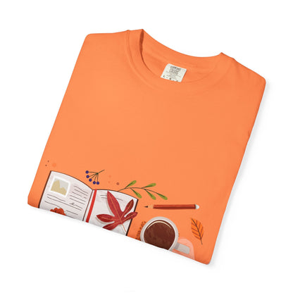 Autumn - Themed Unisex T-Shirt - Cozy Fall Tee, Perfect Gift for Thanksgiving, Casual Everyday Wear, Seasonal Fashion, Pumpkin Spice Vibes - MaisonThreadory