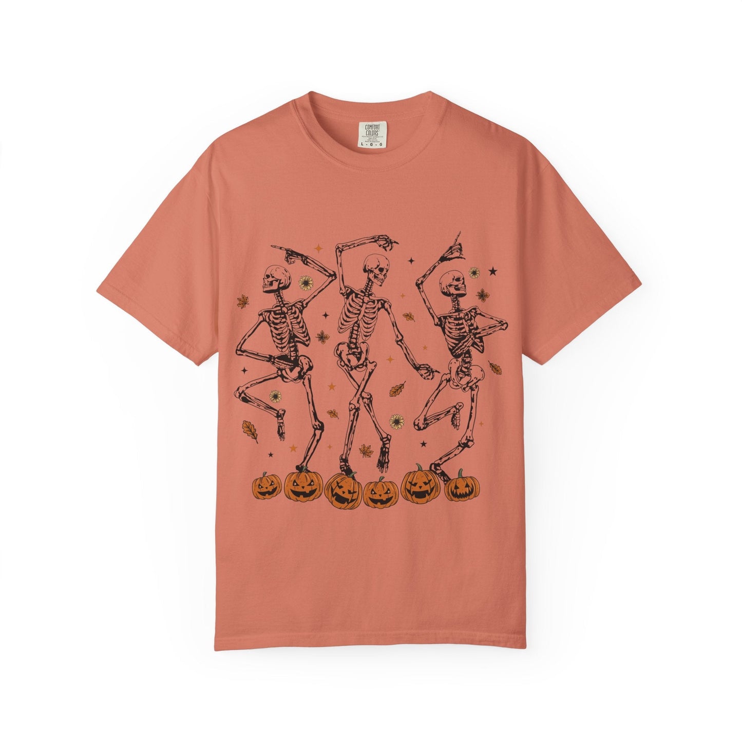 Spooky Skeleton Dance T-Shirt | Halloween, Fall Fashion, Unisex Tee, Graphic Shirt, Casual Wear - MaisonThreadory