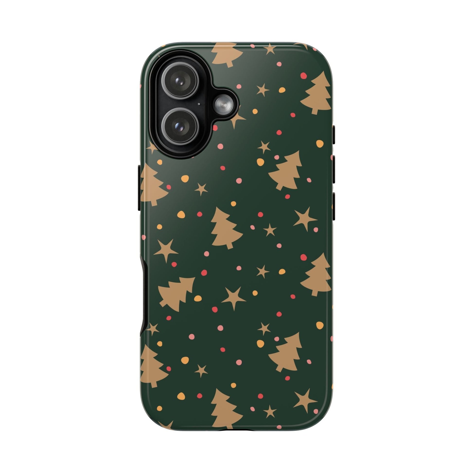 Christmas Tree Phone Case - Festive Holiday Design - MaisonThreadory