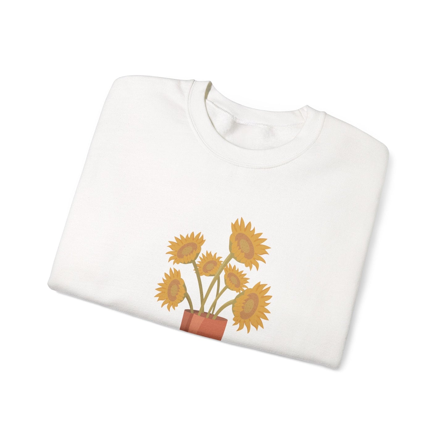 Sunny Boots Floral Crewneck Sweatshirt - MaisonThreadory