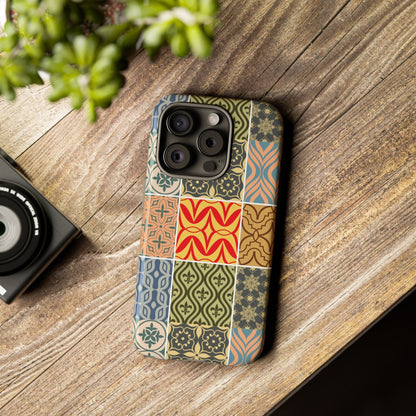 Decorative Phone Cases, Unique Phone Cover, Stylish iPhone Case, Gift for Phone Lovers, Trendy Tech Accessories - MaisonThreadory