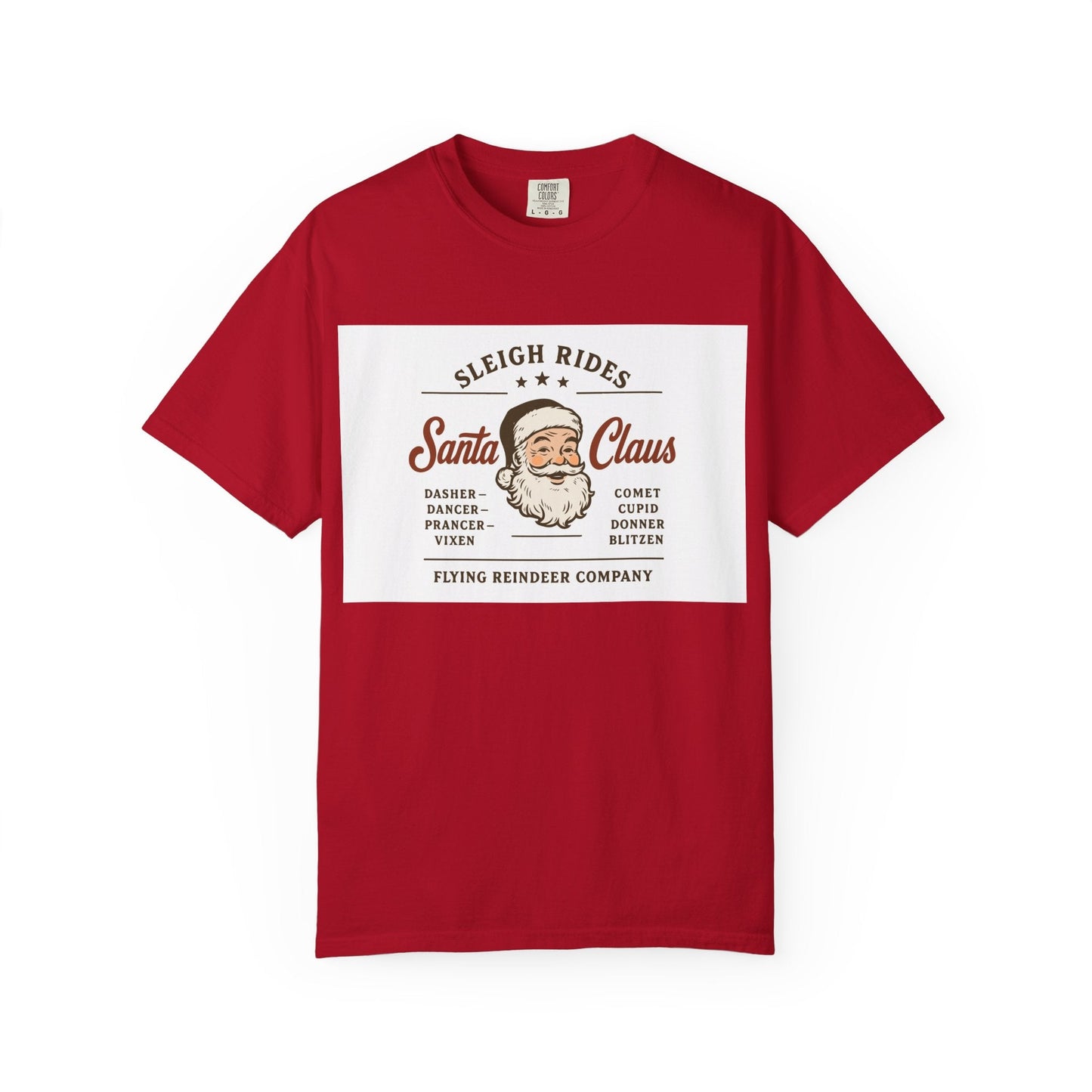 Santa Claus Sleigh Rides T-Shirt - MaisonThreadory