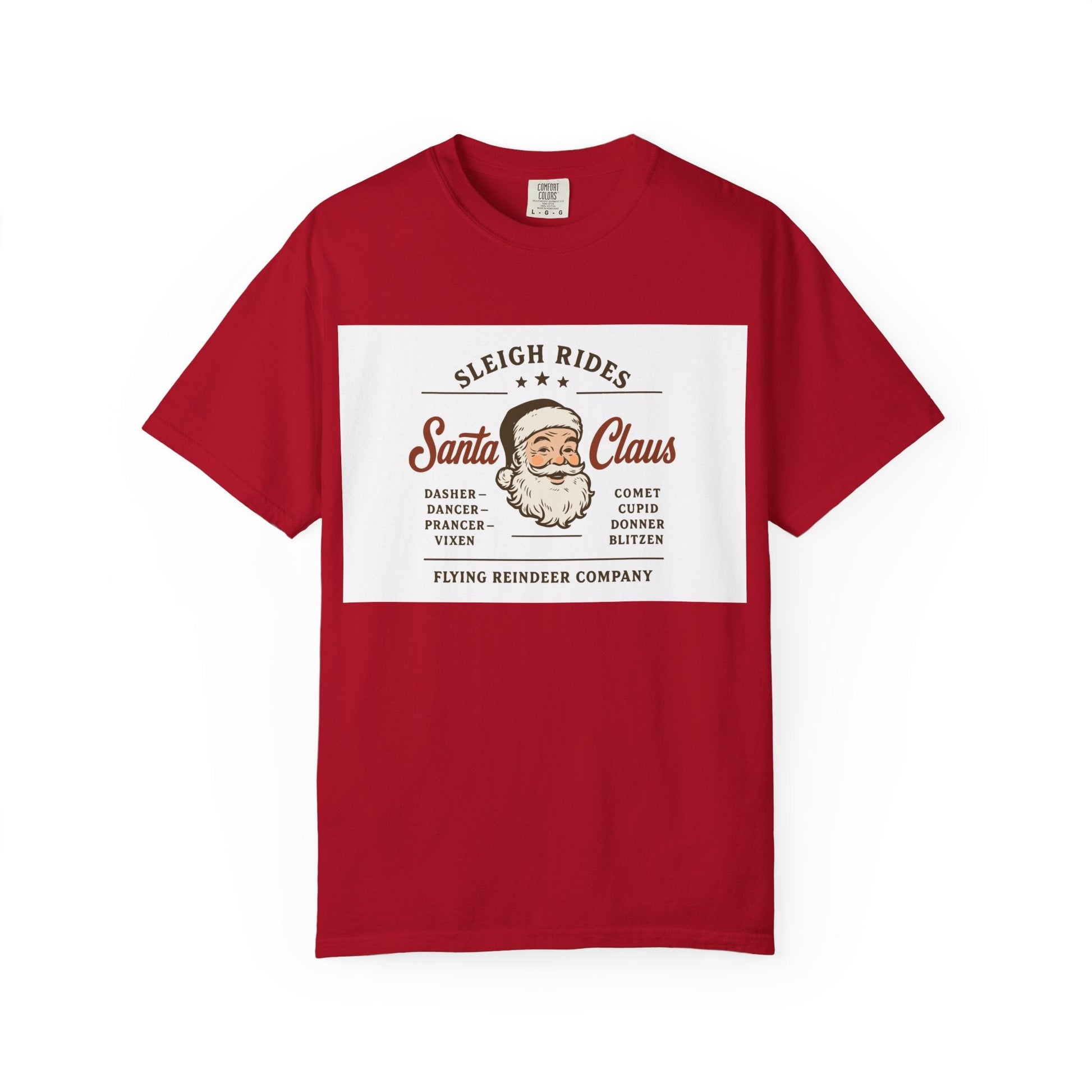 Santa Claus Sleigh Rides T-Shirt - MaisonThreadory