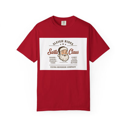 Santa Claus Sleigh Rides T-Shirt - MaisonThreadory