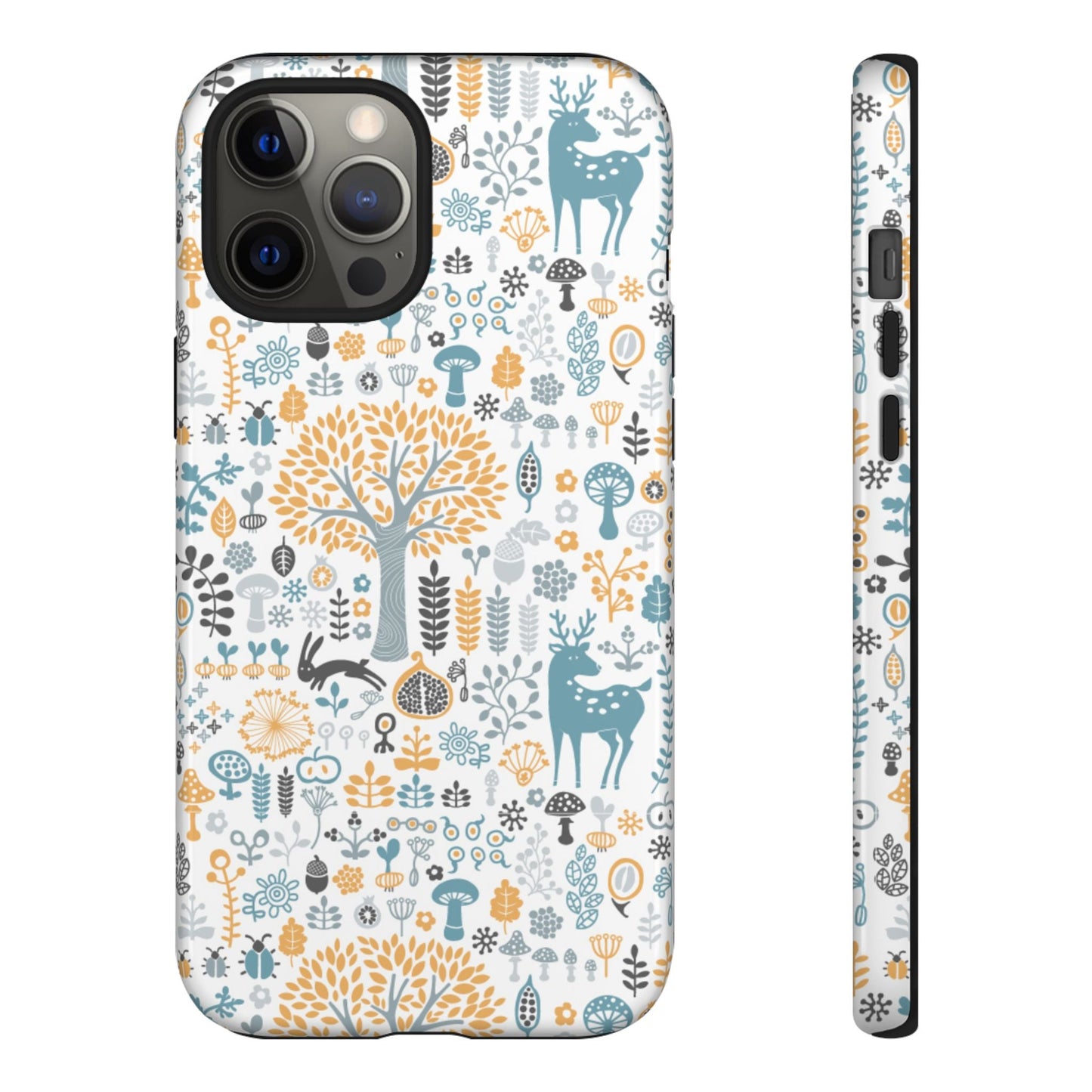 Nature - Inspired Phone Case, Durable Protective Cover, Bohemian Phone Accessory, Symbol of Strength, Eco - Friendly Gift - MaisonThreadory